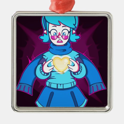 無力にされる メタルオーナメント (正面)