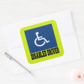 無効なドライバ スクエアシール (封筒)