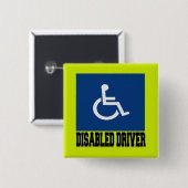 無効なドライバ 缶バッジ (正面&裏面)