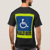 無効なドライバ Tシャツ (裏面)