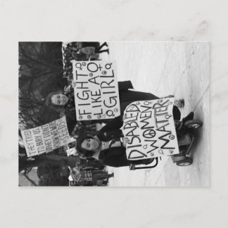 無効な女性用事物はがき ポストカード