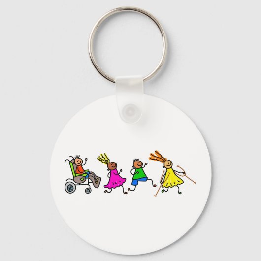 無効な子 キーホルダー (正面)