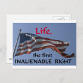 無効な権利 ポストカード (正面/裏面)