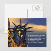 無効な権利 ポストカード (正面/裏面)