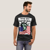 無効な権利Tシャツを守る Tシャツ (正面フル)