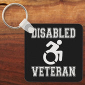 無効な退役軍人 キーホルダー (正面)