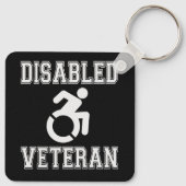 無効な退役軍人 キーホルダー (裏面)