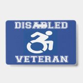 無効な退役軍人 バッジ (Back)