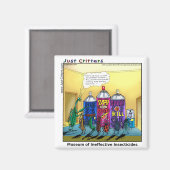 無効防虫博物館 マグネット (正面/裏面)