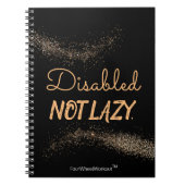 無効。怠惰ではない。 ノートブック (正面)