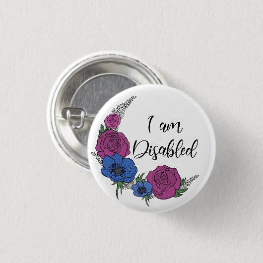 無効 缶バッジ (正面&裏面)