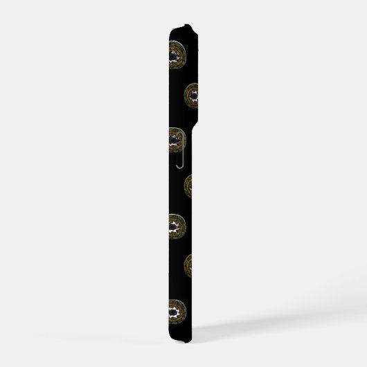 無動ブローチ iPhoneケース (右側面)