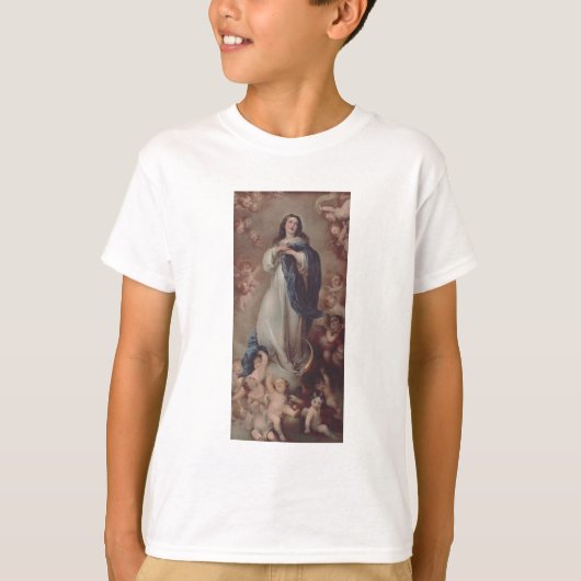 無原罪の御宿りアート Tシャツ (正面)