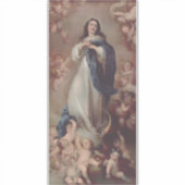 無原罪の御宿り処の聖母 シール (正面)