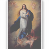 無原罪の御宿り女 シール (正面)