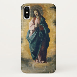 無原罪の御宿り 天上の輝き アート iPhone X ケース