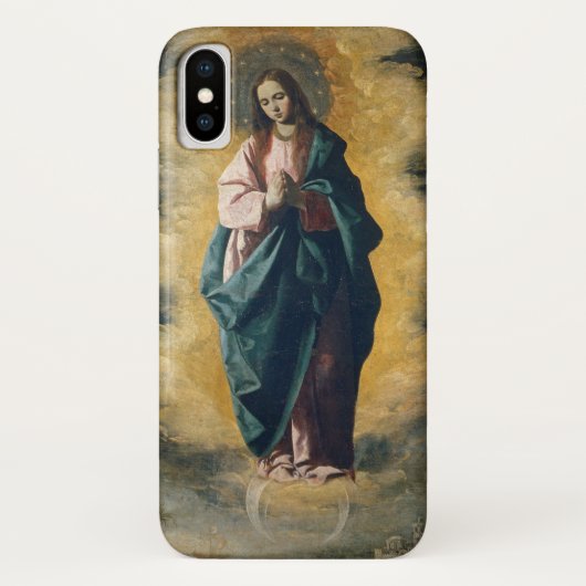 無原罪の御宿り 天上の輝き アート Case-Mate iPhoneケース (裏面)