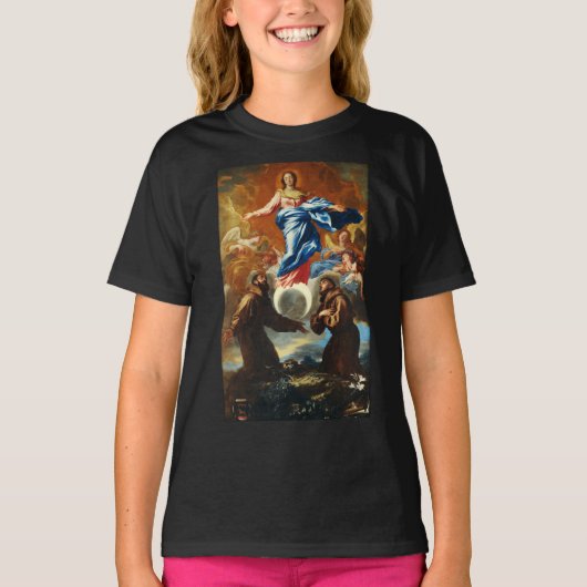 無原罪の御宿り Tシャツ (正面)
