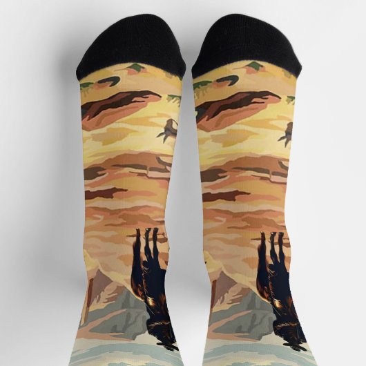 無名の馬 ソックス (上部)