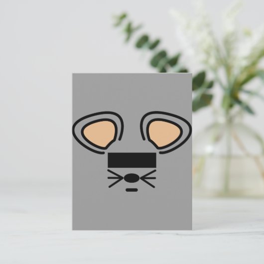 無名マウス ポストカード (スタンド正面)