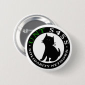 無国籍の社会UNTのための学生 缶バッジ (正面&裏面)