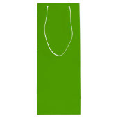 無地のすてき緑 ワインギフトバッグ (裏面)