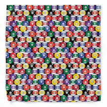 無地のとストライプBilliards Ball Pattern
