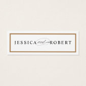 無地のエレガント縁ど金ゴールド飲料チケット応援 (裏面)