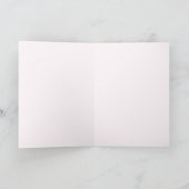 無地のカードに色とりどりの花 カード (内部)