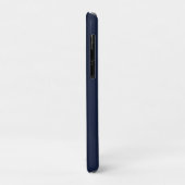 無地のデニム色 Case-Mate iPhoneケース (裏面/左)