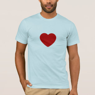 無地のハート Tシャツ
