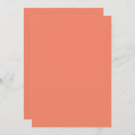 無地のフラット招待状 発表 カード