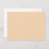 無地のポストカード ポストカード (正面/裏面)