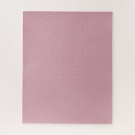 無地の平桃色クォーツ赤面 ジグソーパズル