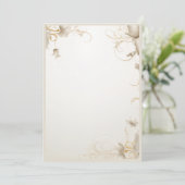 無地の招待状 招待状 (スタンド正面)