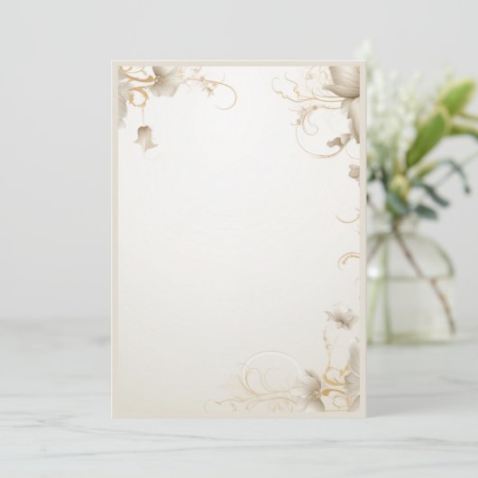 無地の招待状 招待状 (スタンド正面)