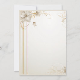 無地の招待状 招待状