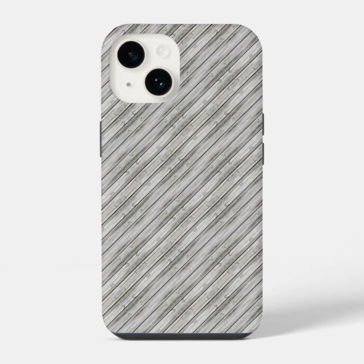 無地の木目 iPhoneケース (裏面)