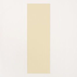 無地の淡い色の月 ヨガマット