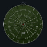 無地の深い林緑 ダーツボード<br><div class="desc">無地の深い林緑デザイン</div>