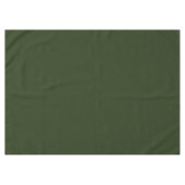 無地の深い林 テーブルクロス (正面(横))