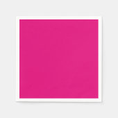 無地の深い スタンダードカクテルナプキン (正面)