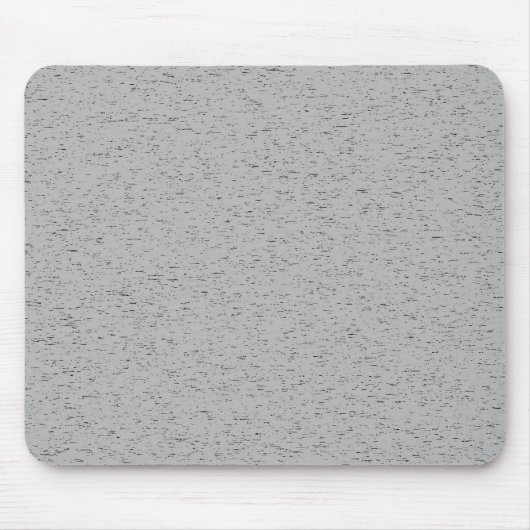 無地の灰色 マウスパッド (正面)