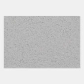 無地の灰色 ラッピングペーパーシート (正面3)
