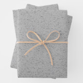 無地の灰色 ラッピングペーパーシート (インサイチュ)