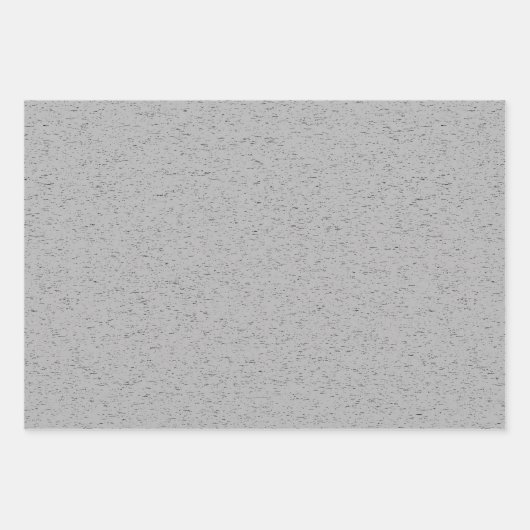 無地の灰色 ラッピングペーパーシート (正面)