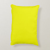 無地の紅斑黄 アクセントクッション (裏面(縦))