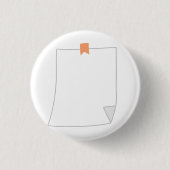 無地の紙 システナリー 缶バッジ (正面)