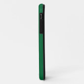 無地の緑のiPhone 5の穹窖の箱 Case-Mate iPhoneケース (裏面/左)