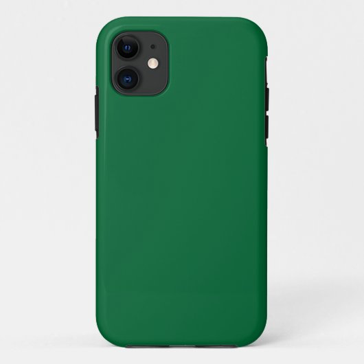 無地の緑のiPhone 5の穹窖の箱 Case-Mate iPhoneケース (裏面)